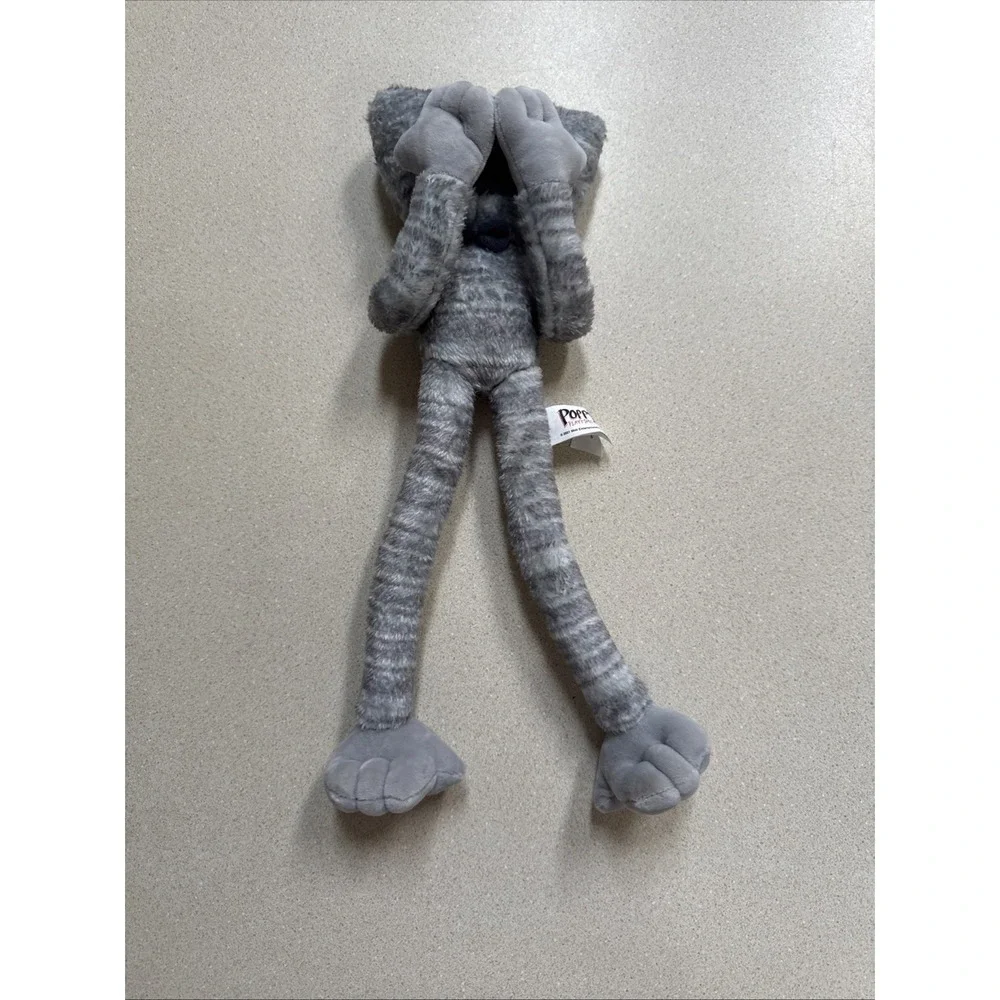 Huggy Wuggy Poppy Playtime Gray Stripe  Plush  13